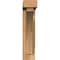 Ekena Millwork Thorton Block Rough Sawn Bracket w/ Offset Brace, Western Red Cedar, 4"W x 14"D x 18"H BKT0402X14X18THR05RWR - alternate 3
